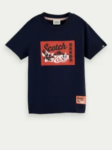 Scotch & Soda Kids T-shirt Blue