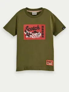 Scotch & Soda Kids T-shirt Green