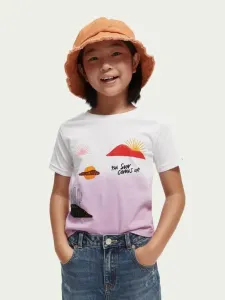Scotch & Soda Kids T-shirt Pink #177745