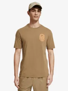 Scotch & Soda T-shirt Brown #1867410
