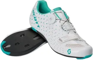 Scott Road Comp BOA Women's Gloss White/Turquoise Blue 41 Women cycling shoes