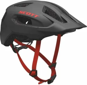 Scott Supra (CE) Helmet Dark Grey/Red UNI (54-61 cm) Bike Helmet