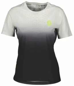 Scott RC Run SS Womens Shirt White/Yellow L Running t-shirt with short sleeves