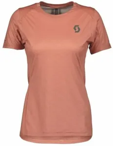 Scott Trail Run SS Womens Shirt Crystal Pink M Running t-shirt with short sleeves