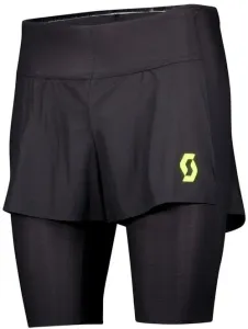 Scott Hybrid Shorts RC Run Kinetech Black/Yellow L Running shorts