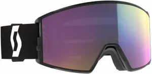 Scott React Goggle Mineral Black/White/Enhancer Teal Chrome Ski Goggles