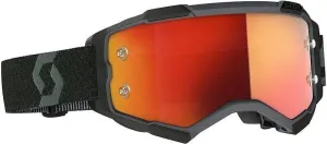 Scott Fury Black/Orange Chrome Cycling Glasses