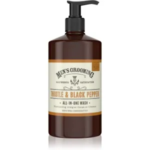 Scottish Fine Soaps Men’s Grooming Thistle & Black Pepper cleansing gel for body and hair 500 ml #1733942