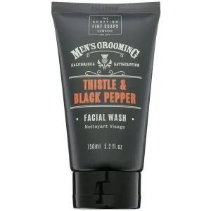 Scottish Fine Soaps Men’s Grooming Thistle & Black Pepper facial cleansing gel 150 ml