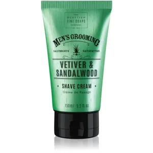 Scottish Fine Soaps Men’s Grooming Vetiver & Sandalwood shaving cream for men 150 ml