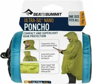 Sea To Summit  Ultra-Sil Nano Poncho 15D Blue Outdoor Jacket