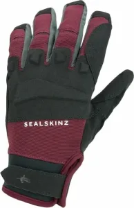 Sealskinz Waterproof All Weather MTB Glove Black/Red XL Bike-gloves