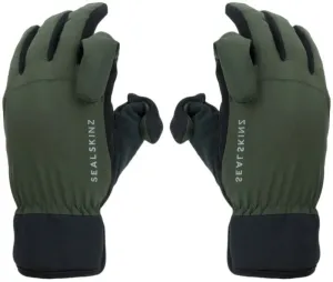 Sealskinz Waterproof All Weather Sporting Glove Olive Green/Black L Bike-gloves