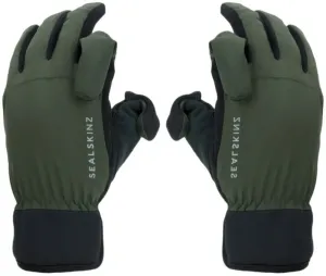 Sealskinz Waterproof All Weather Sporting Glove Olive Green/Black XL Bike-gloves