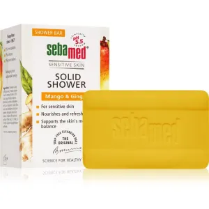 Sebamed Sensitive Skin Solid Shower syndet bar with nourishing and moisturising effect fragrance Mango & Ginger 100 g