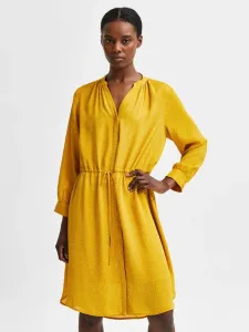 Selected Femme Damina Dresses Yellow #231406