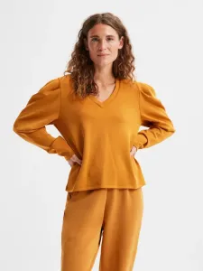 Selected Femme Flora Sweatshirt Orange