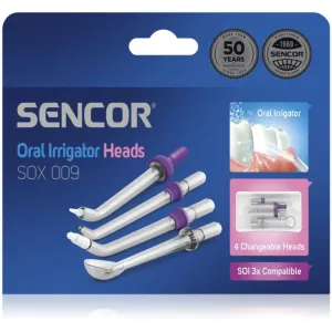 Sencor SOX 009 replacement heads for oral shower For SOI 33x 4 pc