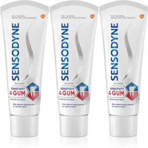 Sensodyne Sensitivity & Gum Whitening whitening toothpaste for protection of teeth and gums 3x75 ml #252501