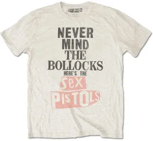 Sex Pistols T-Shirt Bollocks Distressed Unisex Natural L