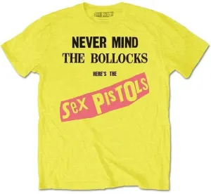 Sex Pistols T-Shirt NMTB Original Album Unisex Yellow S
