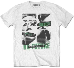 Sex Pistols T-Shirt No Future Unisex White XL