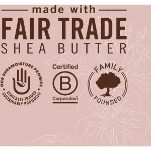 Shea Moisture Coconut & Hibiscus moisturising shampoo for curly and wavy hair 384 ml