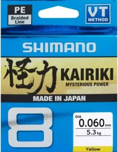 Shimano Fishing Kairiki 8 Yellow 0,10 mm 6,5 kg 150 m