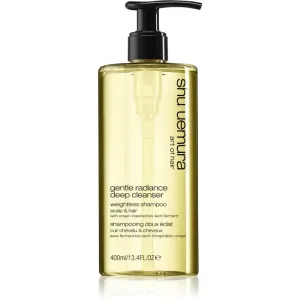 Shu Uemura Deep Cleanser Gentle Radiance gentle cleansing shampoo for healthy and beautiful hair 400 ml