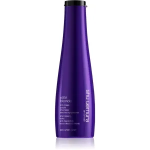 Shu Uemura Yūbi Blonde purple shampoo neutralising yellow tones 300 ml