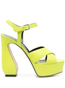 SI ROSSI - Leather Heel Sandals #1634058
