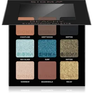 Sigma Beauty Party on The Go eyeshadow palette shade Beachy 9 g