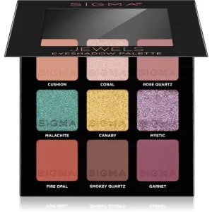 Sigma Beauty Party on The Go eyeshadow palette shade Jewels 9 g