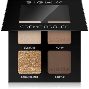 Sigma Beauty Quad eyeshadow palette shade Crème Brûlée 4 g