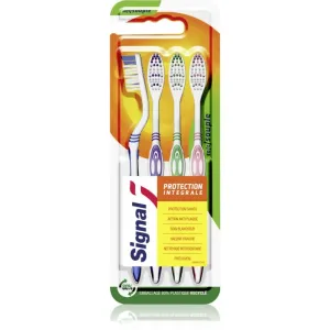 Signal Anti-Plaque Action soft toothbrushes 4 pc #224949