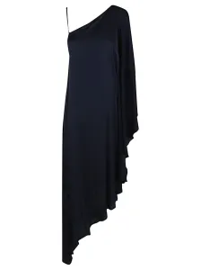 SILK95FIVE - Long Asymmetrical Silk Dress #1639885