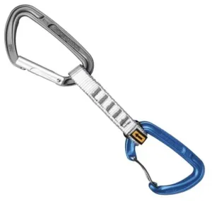 Singing Rock Colt 16 Quickdraw Grey-Blue Solid Straight/Wire Bent Gate