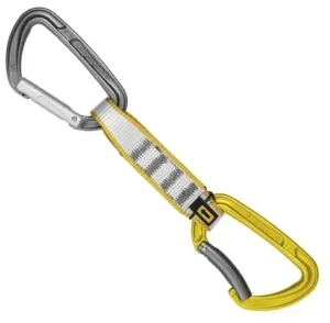 Singing Rock Colt Quickdraw Grey-Yellow Solid Straight/Solid Bent Gate
