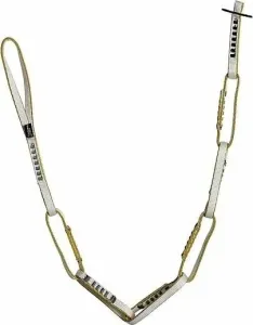 Singing Rock Loop Chain Daisy Chain White/Yellow Safety Gear for Climbing