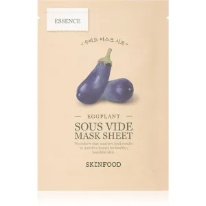 Skinfood Sous Vide Eggplant moisturising face sheet mask with a brightening effect 1 pc