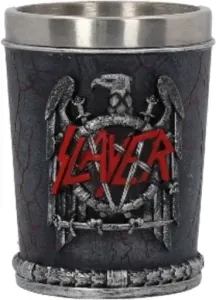 Slayer Eagle Logo Glass