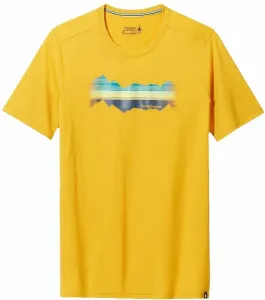 Smartwool Mountain Horizon Graphic Short Sleeve Tee Honey Gold L T-Shirt