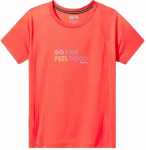 Smartwool Women's Active Ultralite Go Far Feel Good Graphic Short Sleeve Tee Carnival M Outdoor T-Shirt