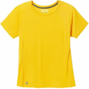 Smartwool Women's Active Ultralite Short Sleeve Honey Gold L Outdoor T-Shirt