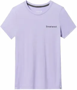 Smartwool Women's Explore the Unknown Graphic Short Sleeve Tee Slim Fit Ultra Violet L Outdoor T-Shirt