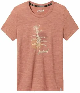 Smartwool Women’s Sage Plant Graphic Short Sleeve Tee Slim Fit Copper Heather S Outdoor T-Shirt