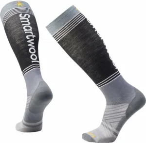 Smartwool Ski Zero Cushion Logo OTC Socks Pewter Blue M Ski Socks