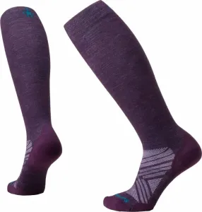 Smartwool Women's Ski Zero Cushion OTC Socks Purple Iris L Ski Socks