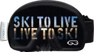 Soggle Goggle Cover Text Live To Ski Ski Goggle Case