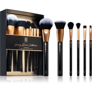 SOSU Cosmetics Luxury Collection brush set Black Handle 6 pc